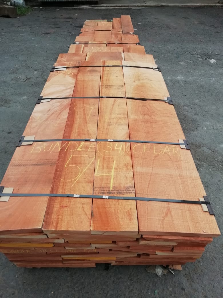 Lumber Bundle C1903446 pcs5/4Spanish Cedar Premium Wood Slabs