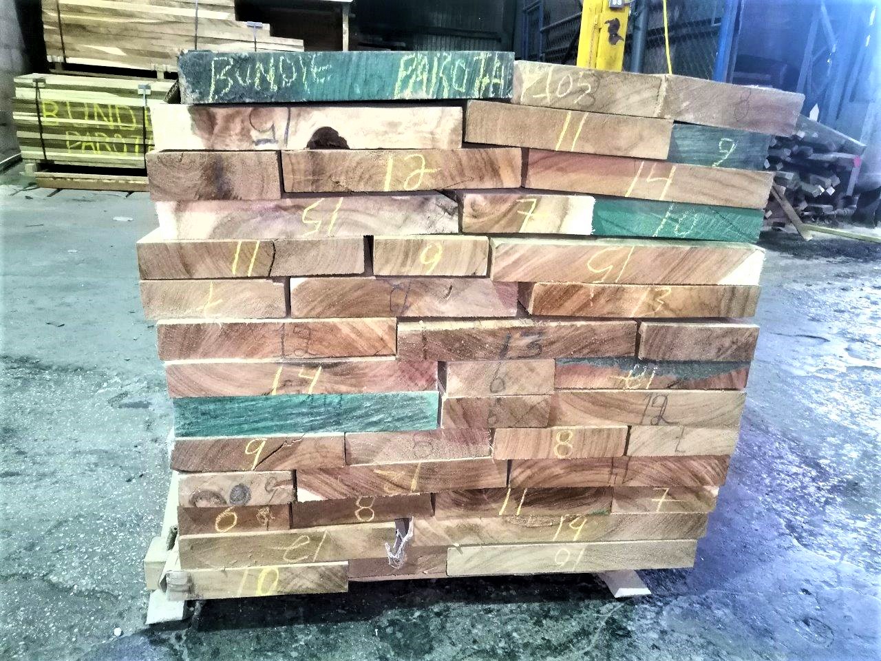 Lumber Bundle C1910543pcs8/4Parota Premium Wood Slabs